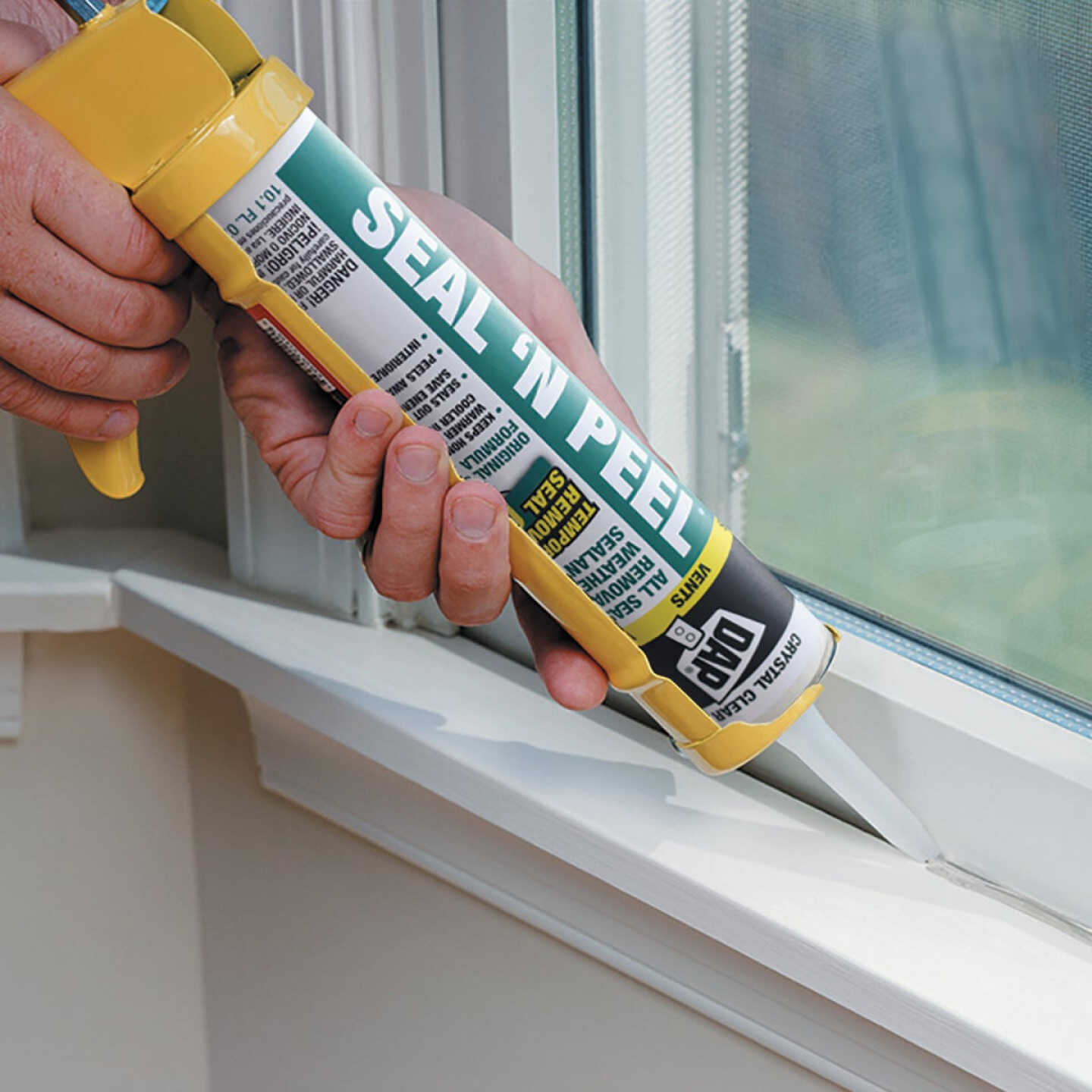 DAP SEAL 'N PEEL 10.1 Oz. Removable Weather Stripping Sealant Image 5