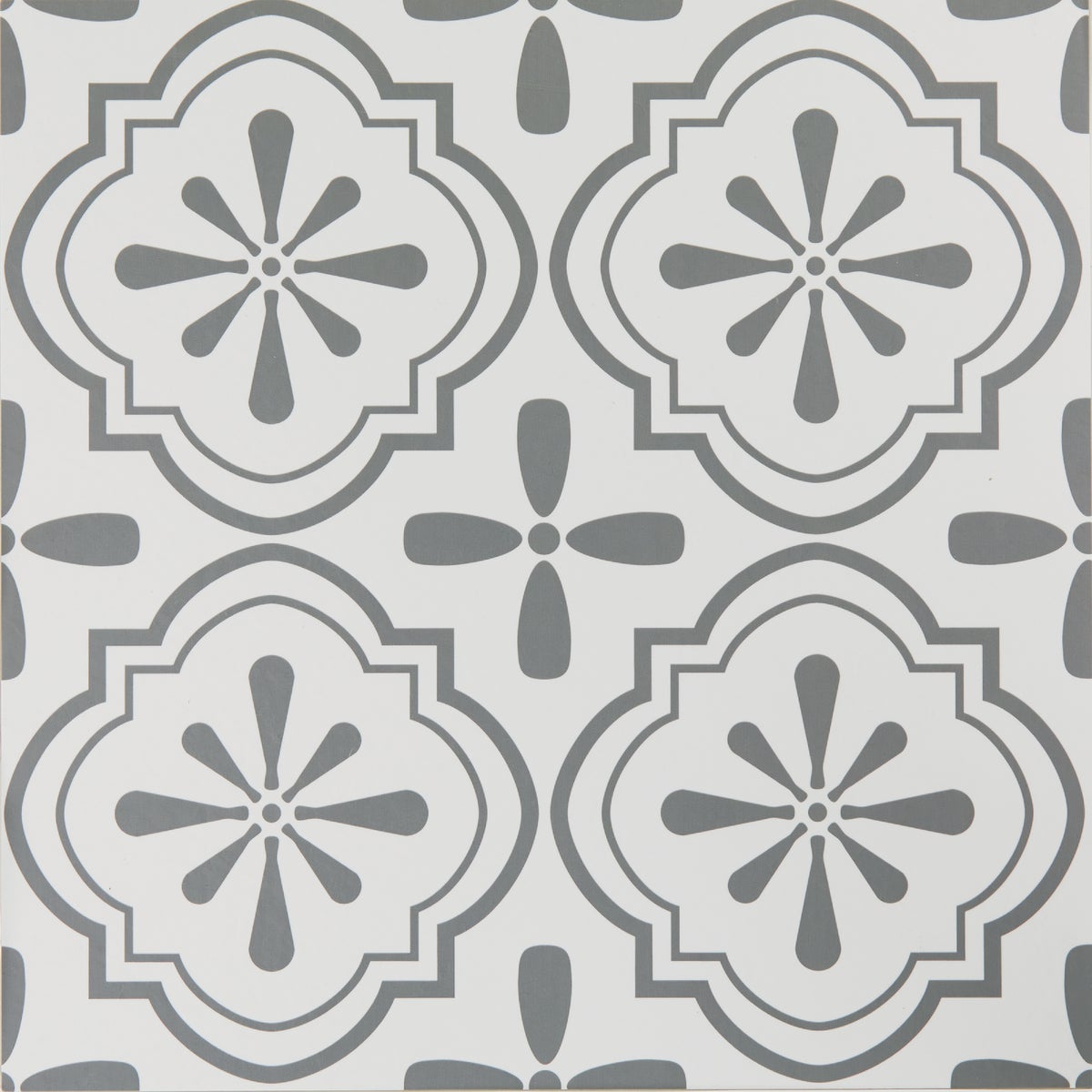 Home Impressions Elu Grey 12 In. x 12 In. Vinyl Floor Tile (45 Sq. Ft./Box) Image 1
