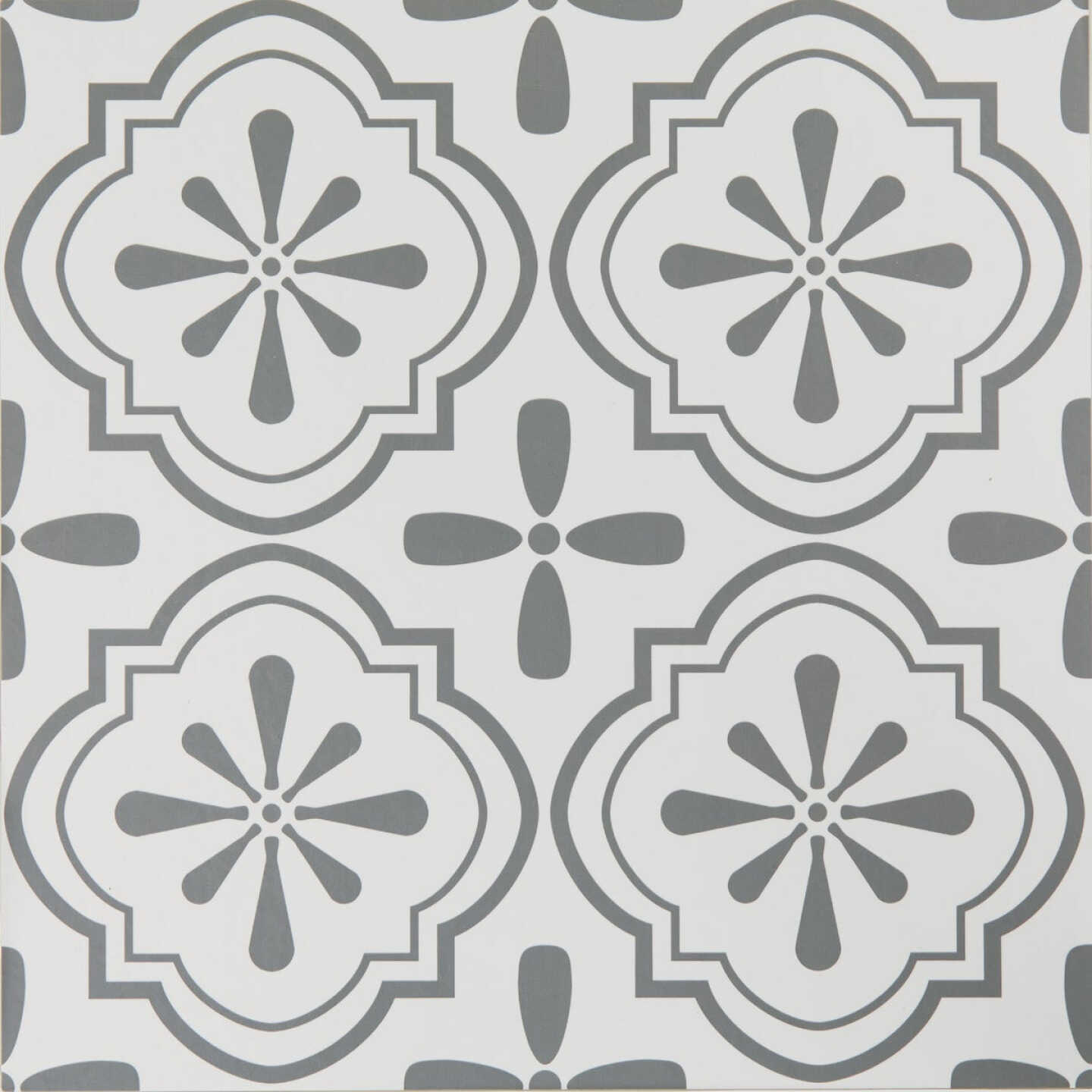 Home Impressions Elu Grey 12 In. x 12 In. Vinyl Floor Tile (45 Sq. Ft./Box) Image 1