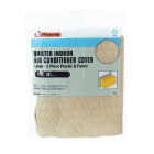 Frost King 18 In. x 25 In. Rectangle Beige Air Conditioner Cover Image 1