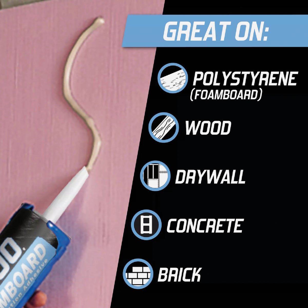 LOCTITE PL 300 28 Oz. Low VOC Foam Board Construction Adhesive Image 4