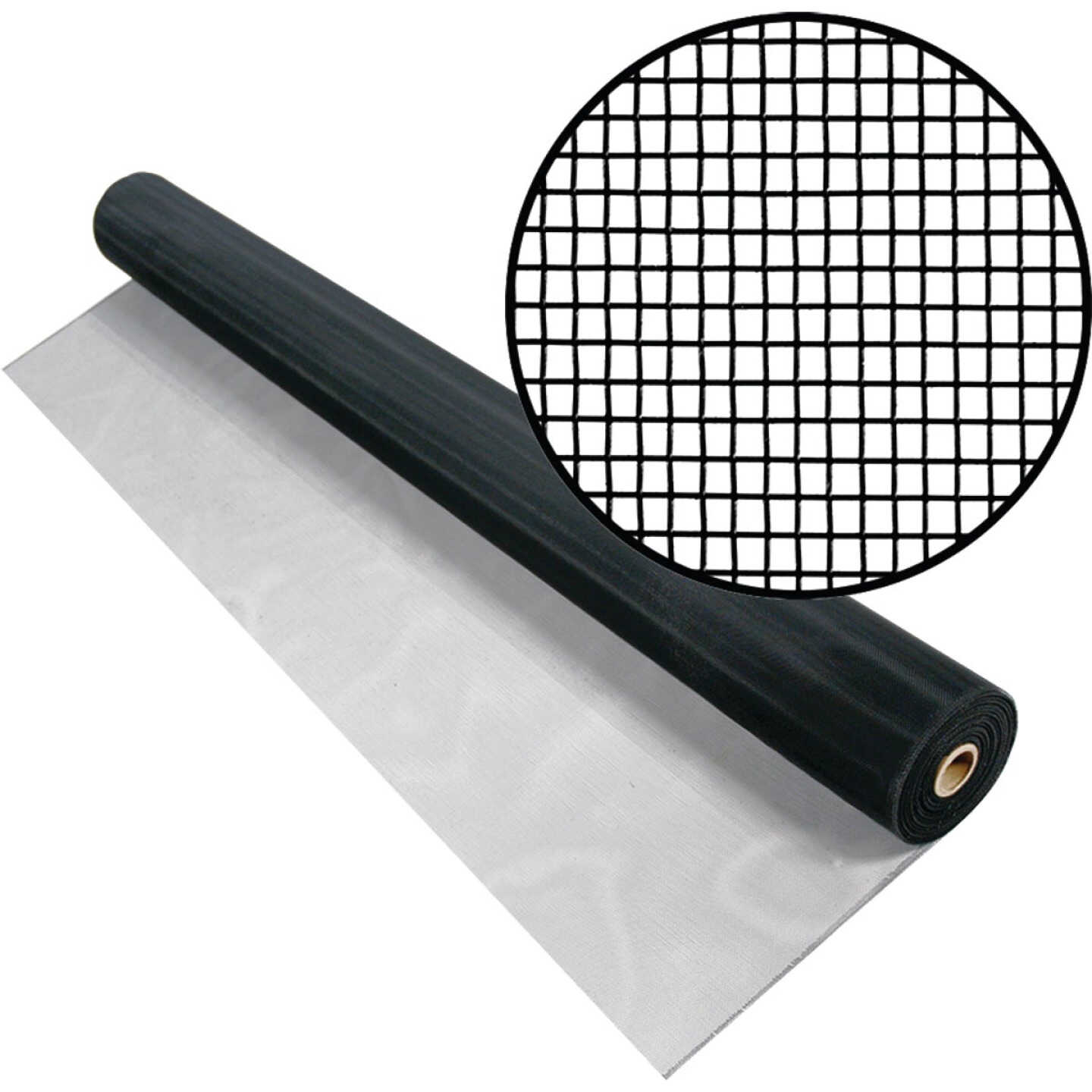 Phifer 60 In. x 100 Ft. Charcoal Aluminum Screen Image 1
