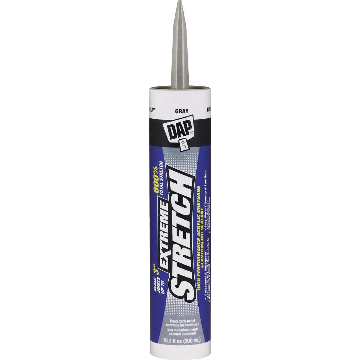 Dap Extreme Stretch 10.1 Oz. Gray Acrylic Urethane Premium Elastomeric Sealant