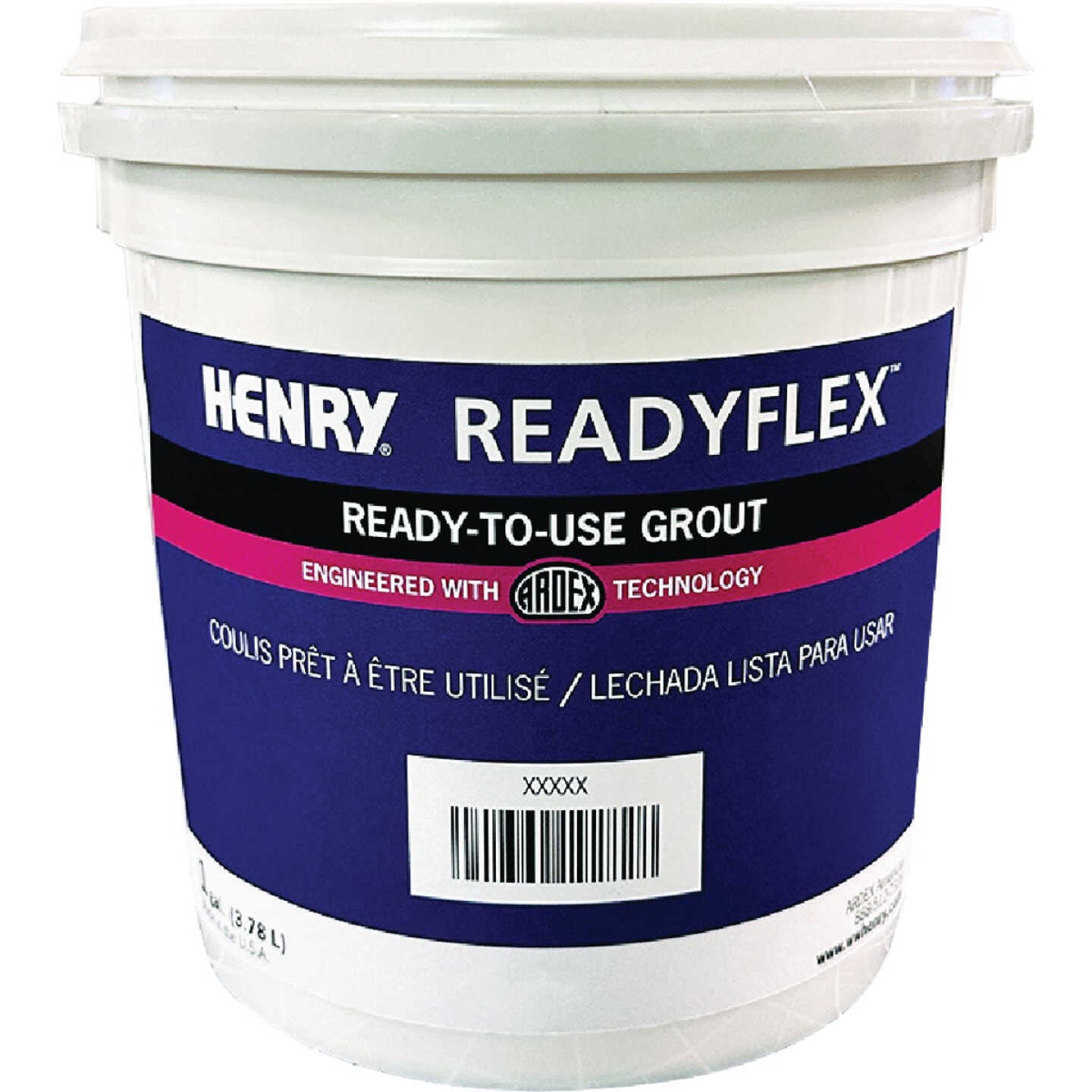 Henry READYFLEX Silver Shimmer Premixed Tile Grout, 1 Gal. Image 1