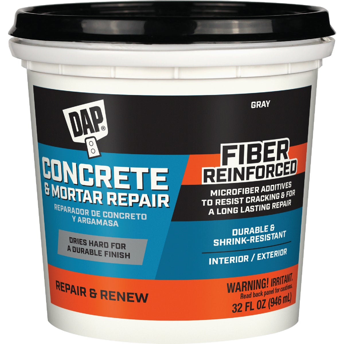 DAP 32 Oz. Phenopatch Concrete and Mortar Repair, Gray