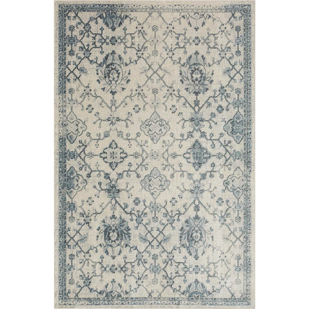 Mohawk Home Garrett Blue 63 In. x 96 In. Area Rug