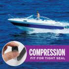 M-D Building Products 17 Ft. Black Small Rubber Auto & Marine Weatherseal for All Climates Image 8