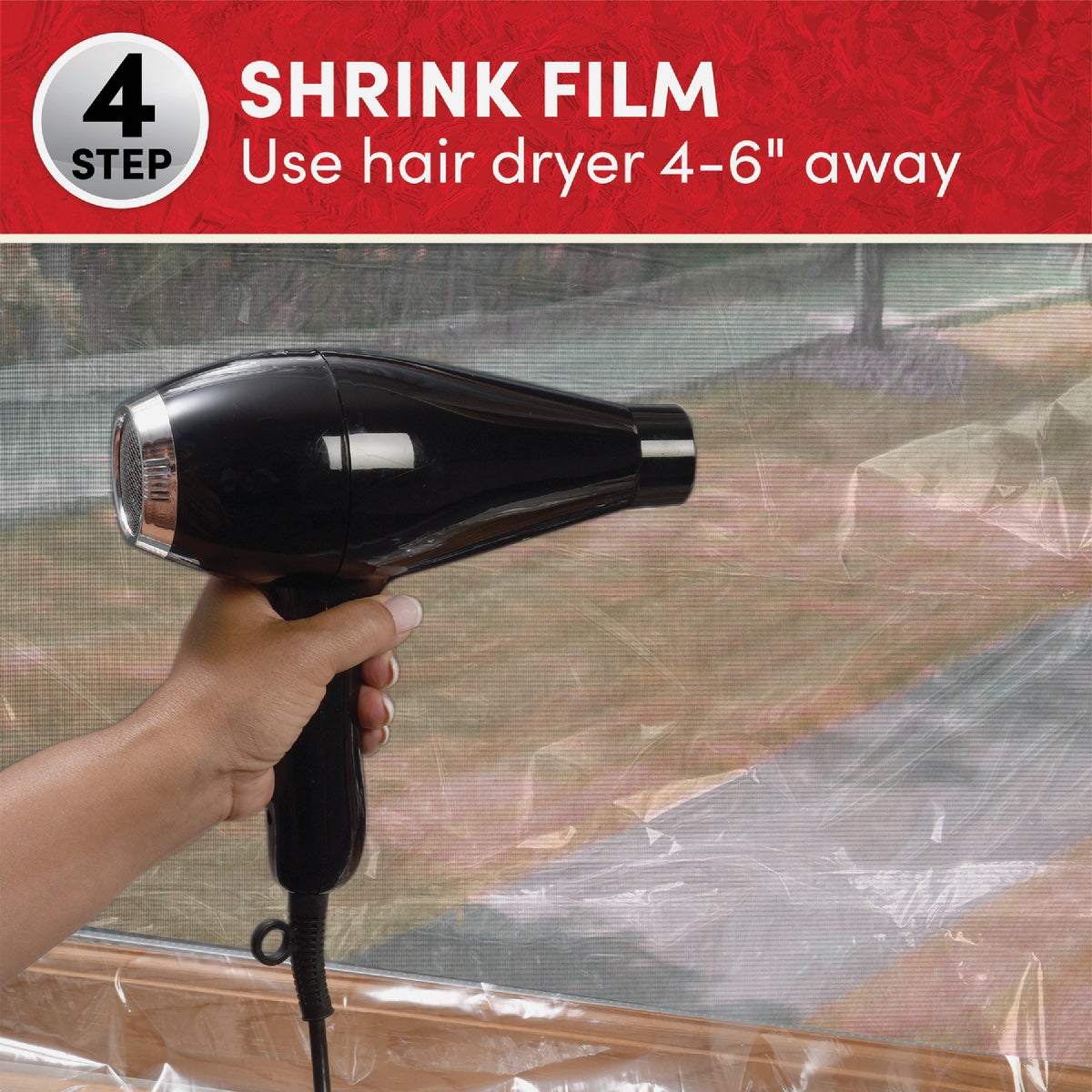 Do it Best 62 In. x 210 In. Indoor Shrink Film Window Kit Image 2