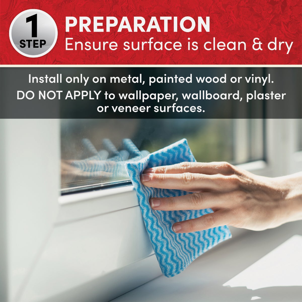 Do it Best 62 In. x 210 In. Indoor Shrink Film Window Kit Image 5