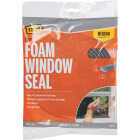 M-D Building Products 1/2" W x 1/4" T x 17' L Gray Economy Foam Window Seal for Medium Gaps Image 4