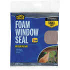 M-D Building Products 3/8 In. W x 3/16 In. H x 17 Ft. L Brown Foam Window Seal for Small Gaps Image 3