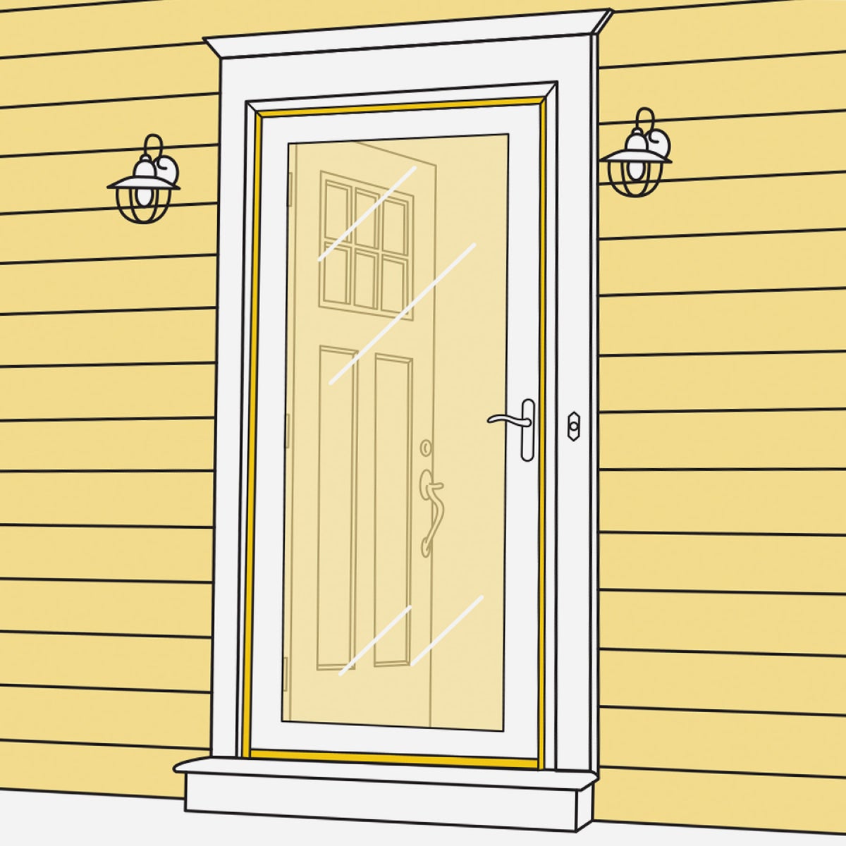 M-D Building Products 17 Ft. Gray Pile Replacement Weatherseal for Storm Doors & Windows Image 4