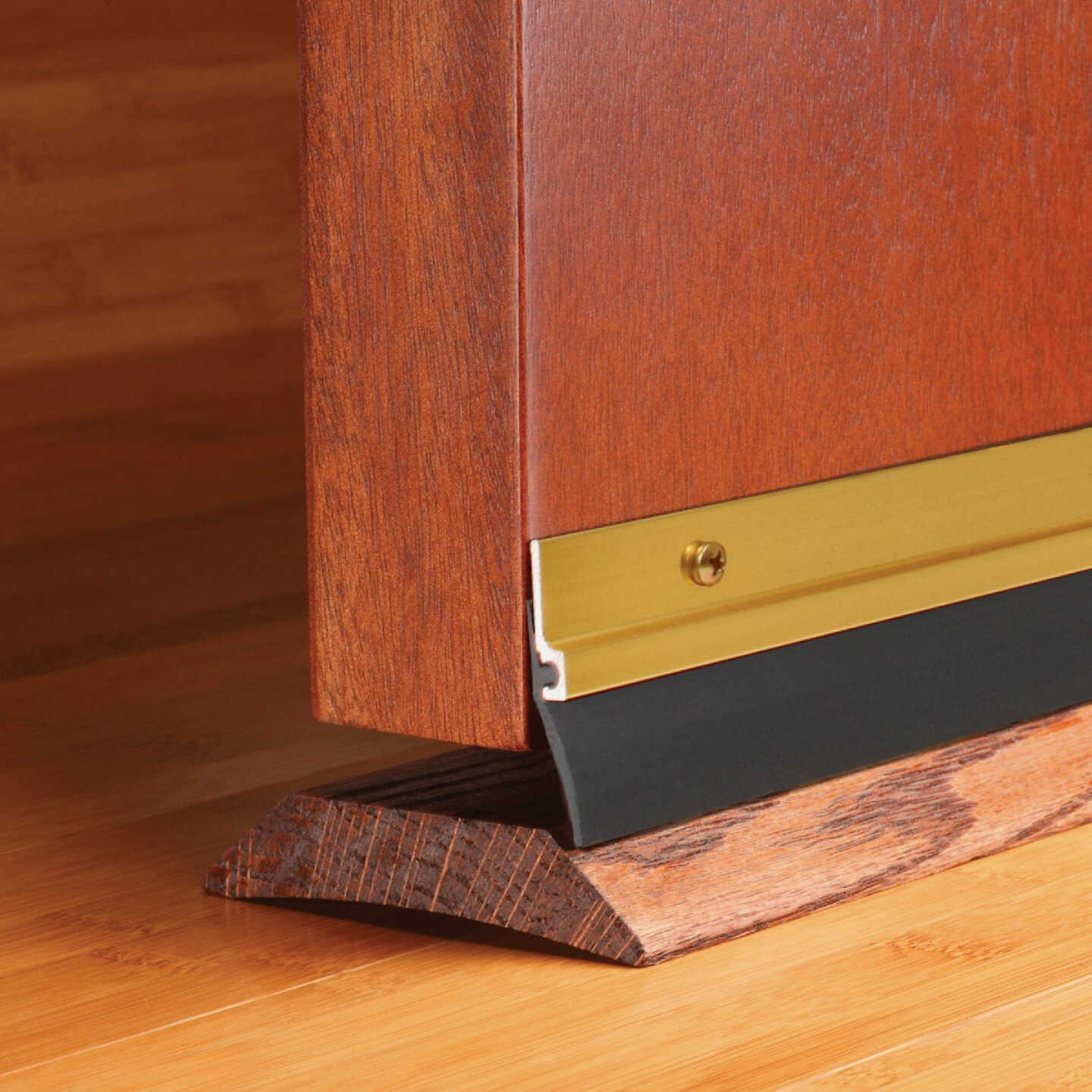 M-D Building Products 0.25 In. 36 In. Gold Door Sweep Image 3