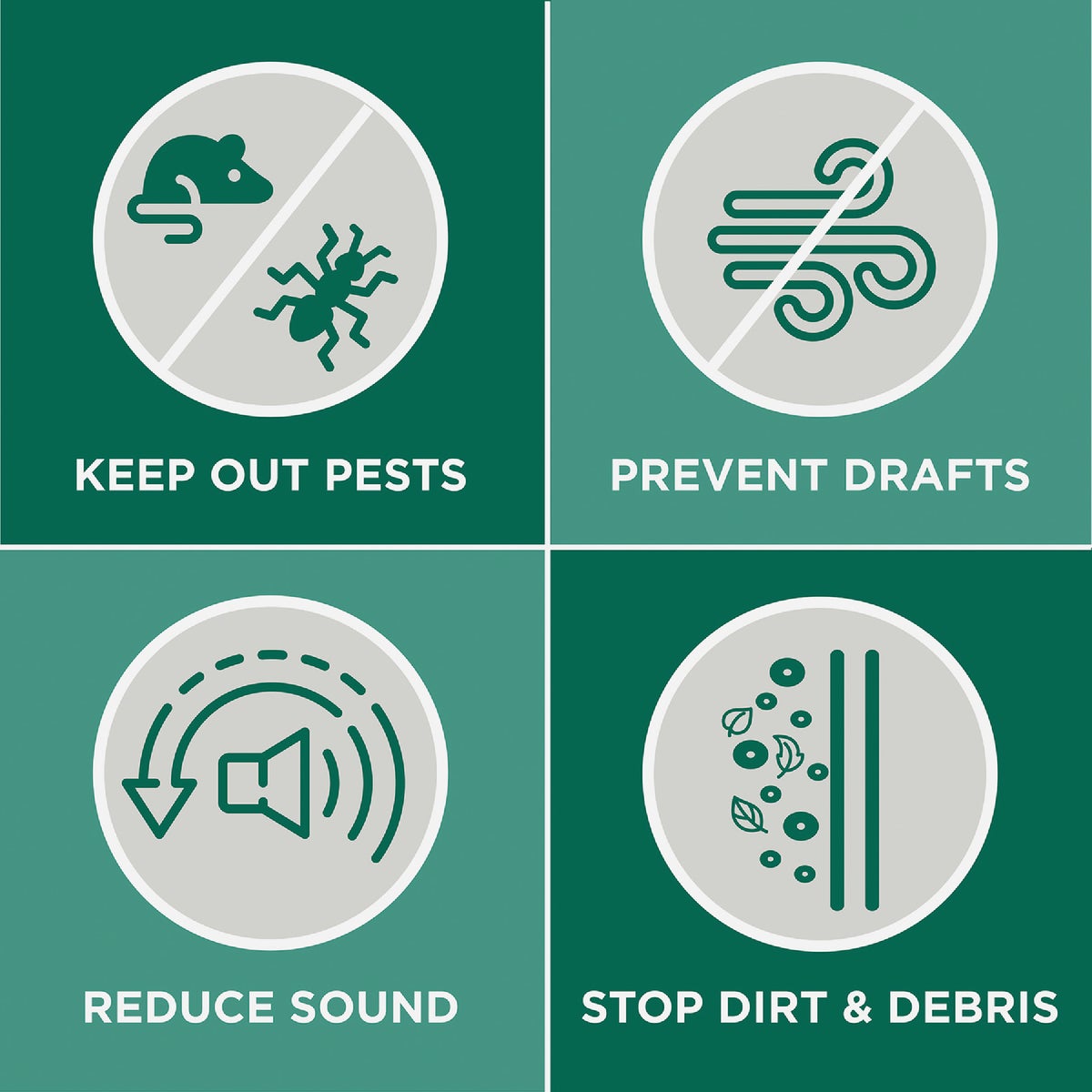 M-D Building Products 0.25 In. 36 In. Gold Door Sweep Image 5