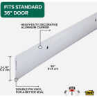 M-D Building Products 0.25 In. 36 In. White Door Sweep Image 2