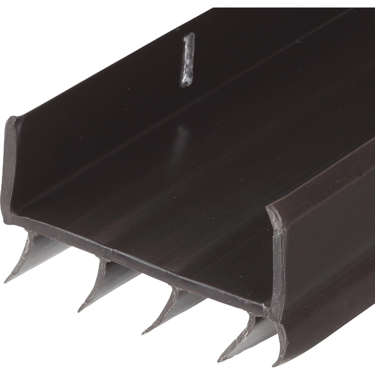 M-D Building Products 2 In. W. x 1.125 In. H. x 36 In. L. Vinyl Brown Door Bottom Image 6