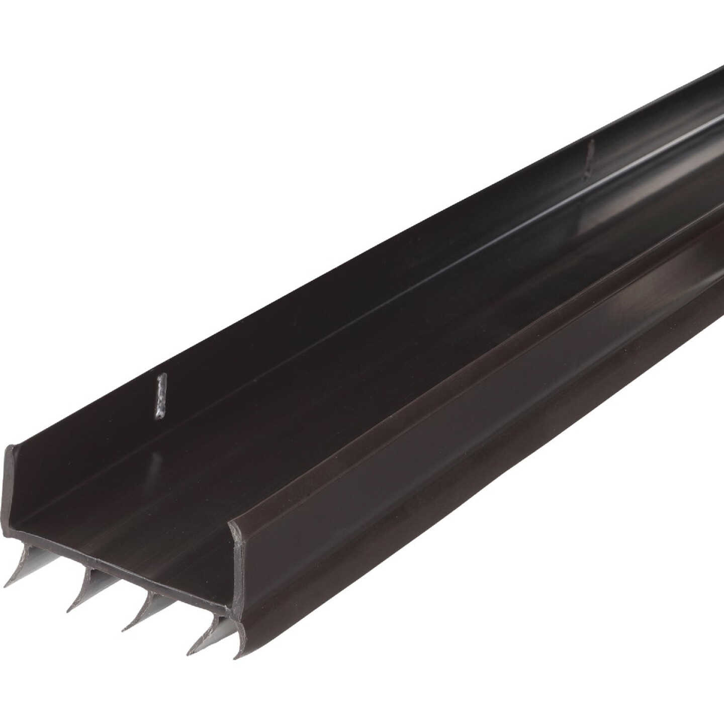 M-D Building Products 2 In. W. x 1.125 In. H. x 36 In. L. Vinyl Brown Door Bottom Image 1