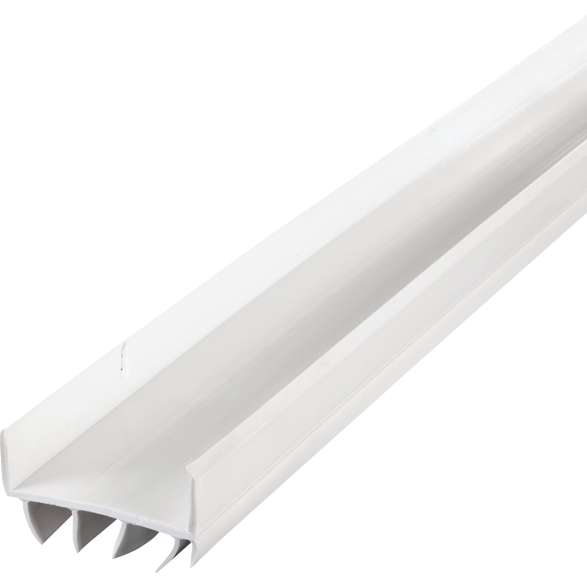 M-D Building Products 2 In. W. x 1.125 In. H. x 36 In. L. Vinyl White Door Bottom
