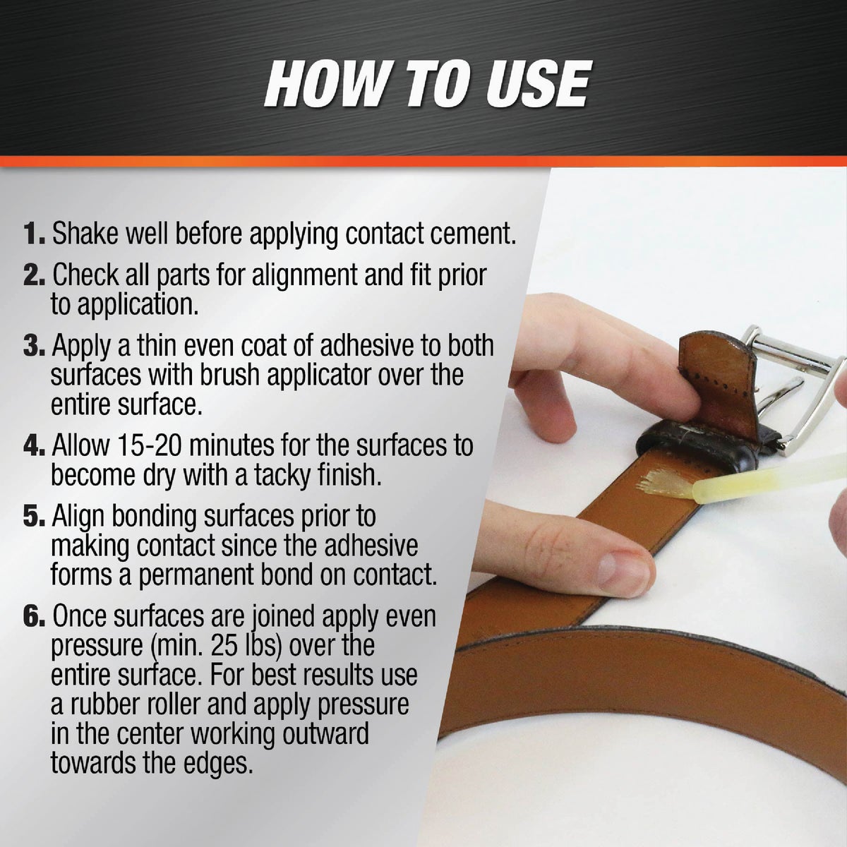 DAP Weldwood 3 Oz. Liquid Contact Cement Image 4