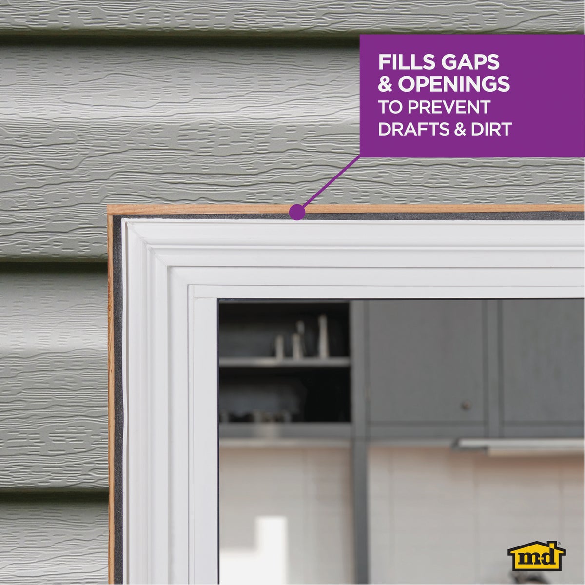 M-D Building Products 20 Ft. Gray Foam Backer Rod for Medium 1/2 In. Gaps and Joints Image 3