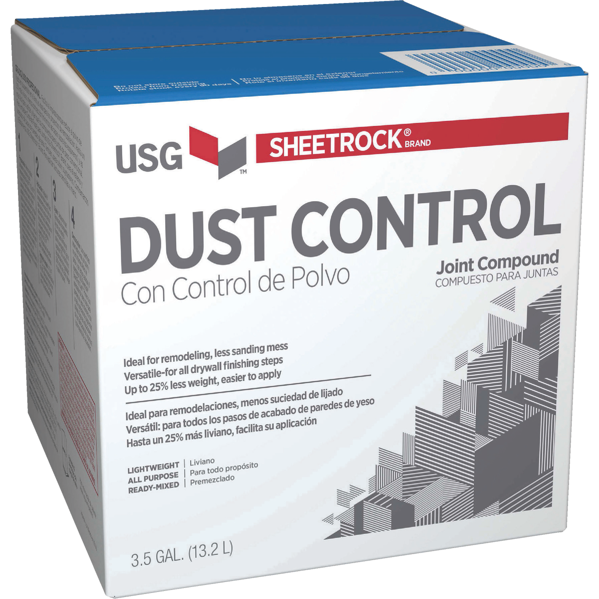 Sheetrock 3.5 Gal. Box Pre-Mixed Lightweight All-Purpose Dust Control Drywall Joint Compound Image 1