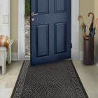 Multy Home Greek Key 26 In. x 60 Ft. Gray Carpet Runner, Indoor/Outdoor Image 2