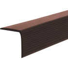 M-D Building Products 36 In. Brown Vinyl Stair Nosing Image 1