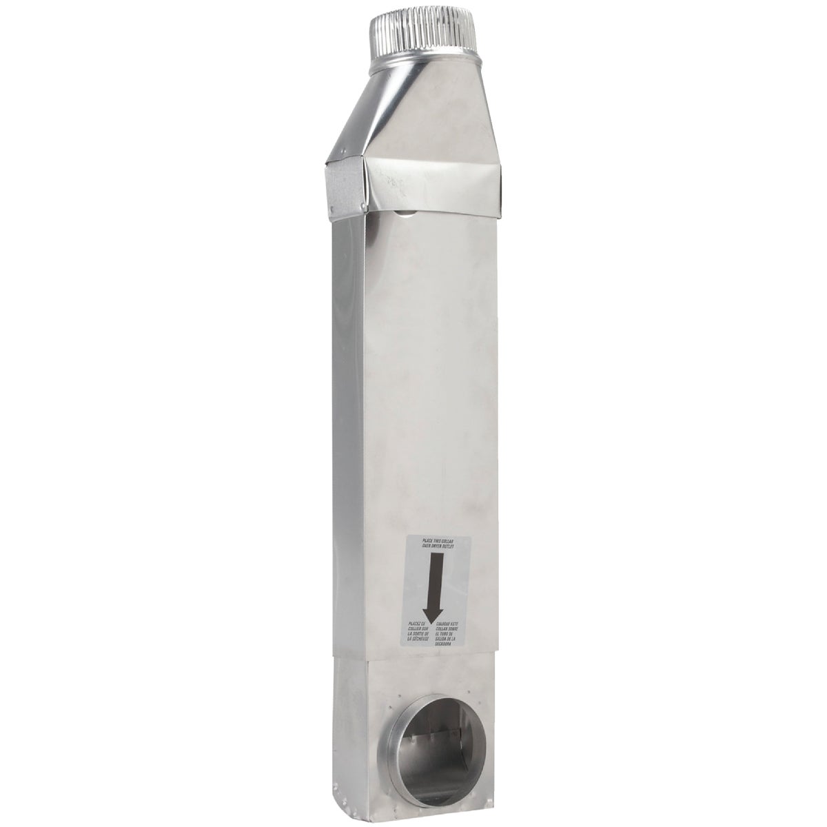 Dundas Jafine Space Saver 90 Deg Inlet/Straight Outlet 28 In. To 45 In. Adjustable Dryer Vent Periscope