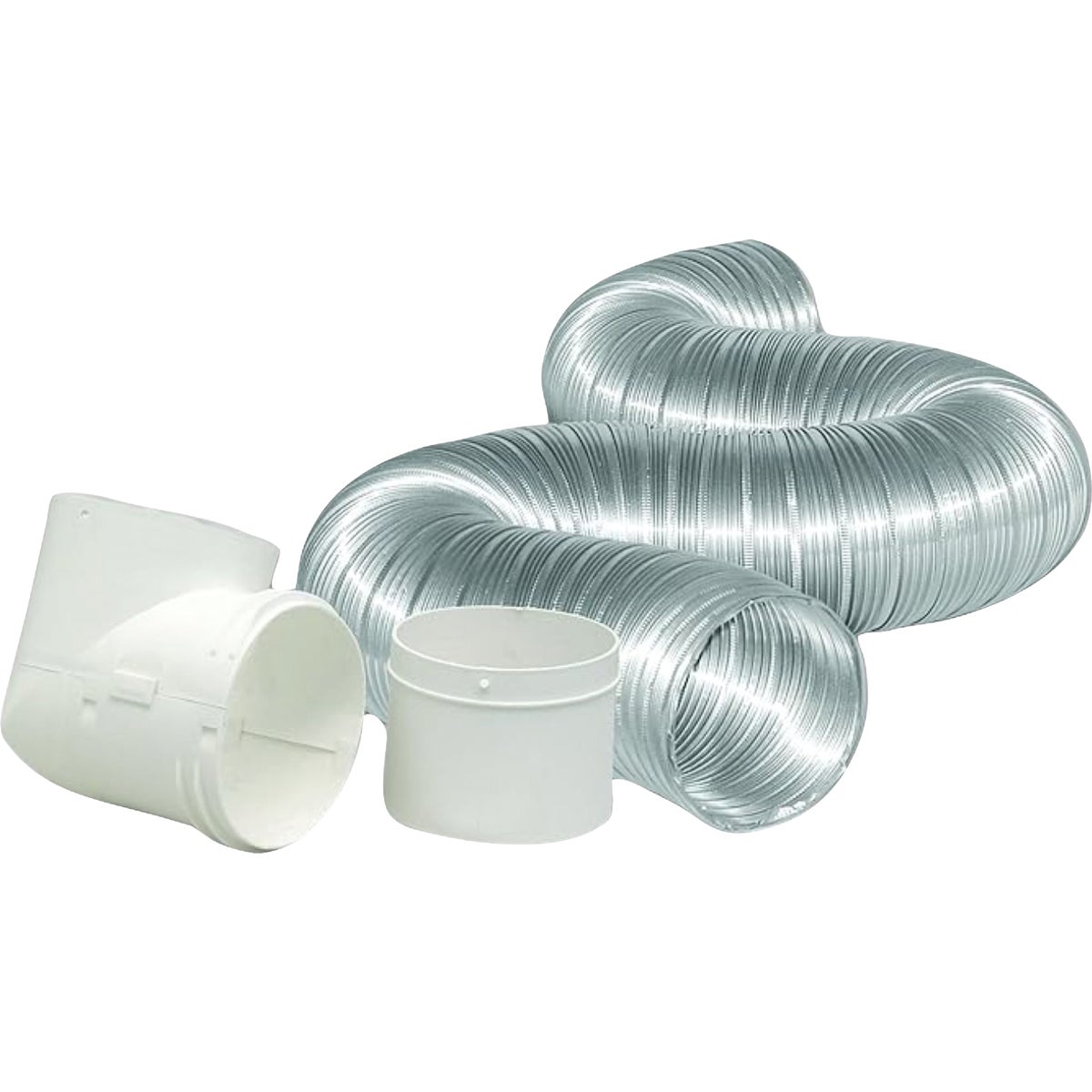 Dundas Jafine Semi-Rigid Aluminum Dryer Hose Kit (3-Piece)