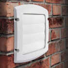 Dundas Jafine ProVent 4 In. White Plastic Replacement Vent Cap Image 2