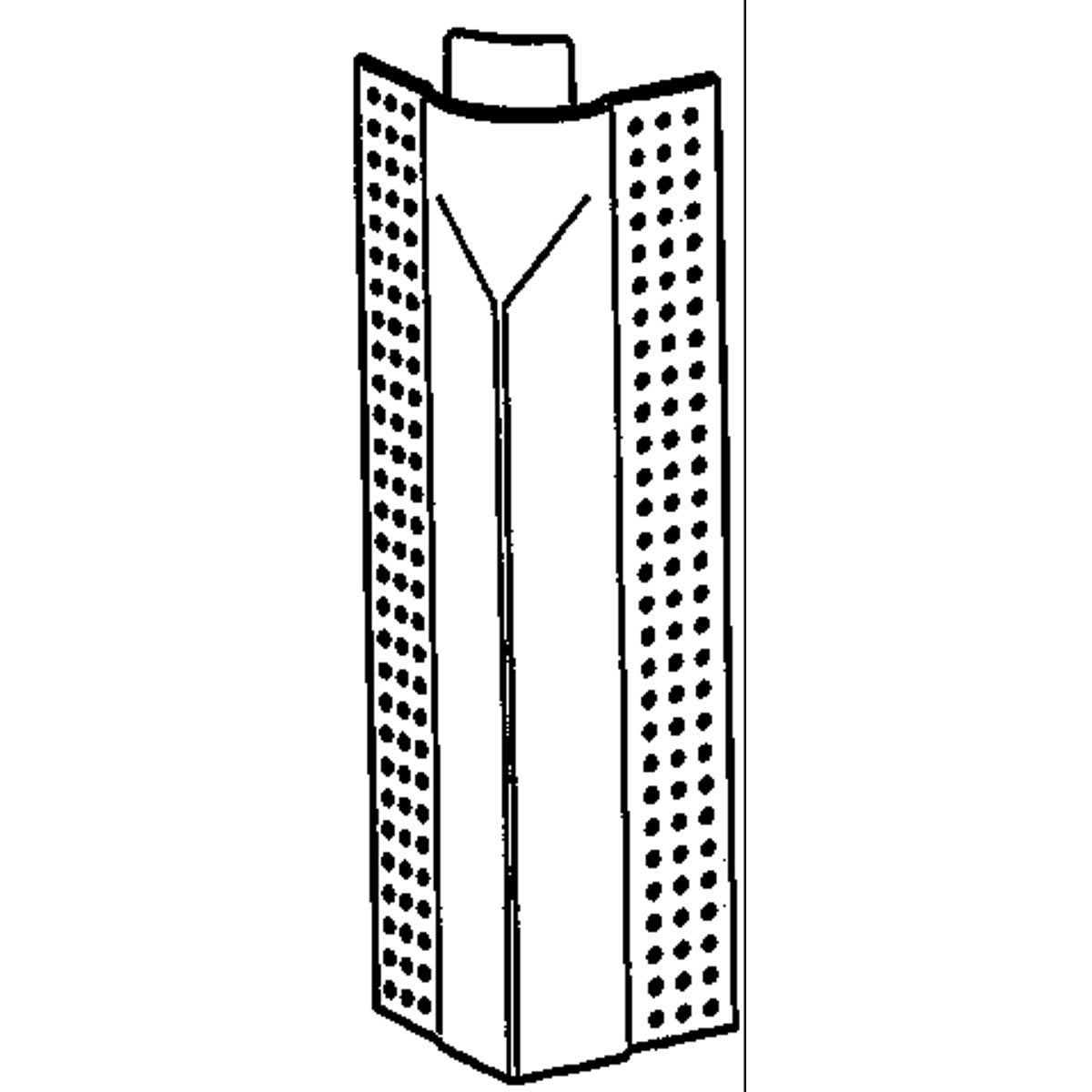 Clarkdietrich 90 Deg Vinyl Cornerbead Transition Cap