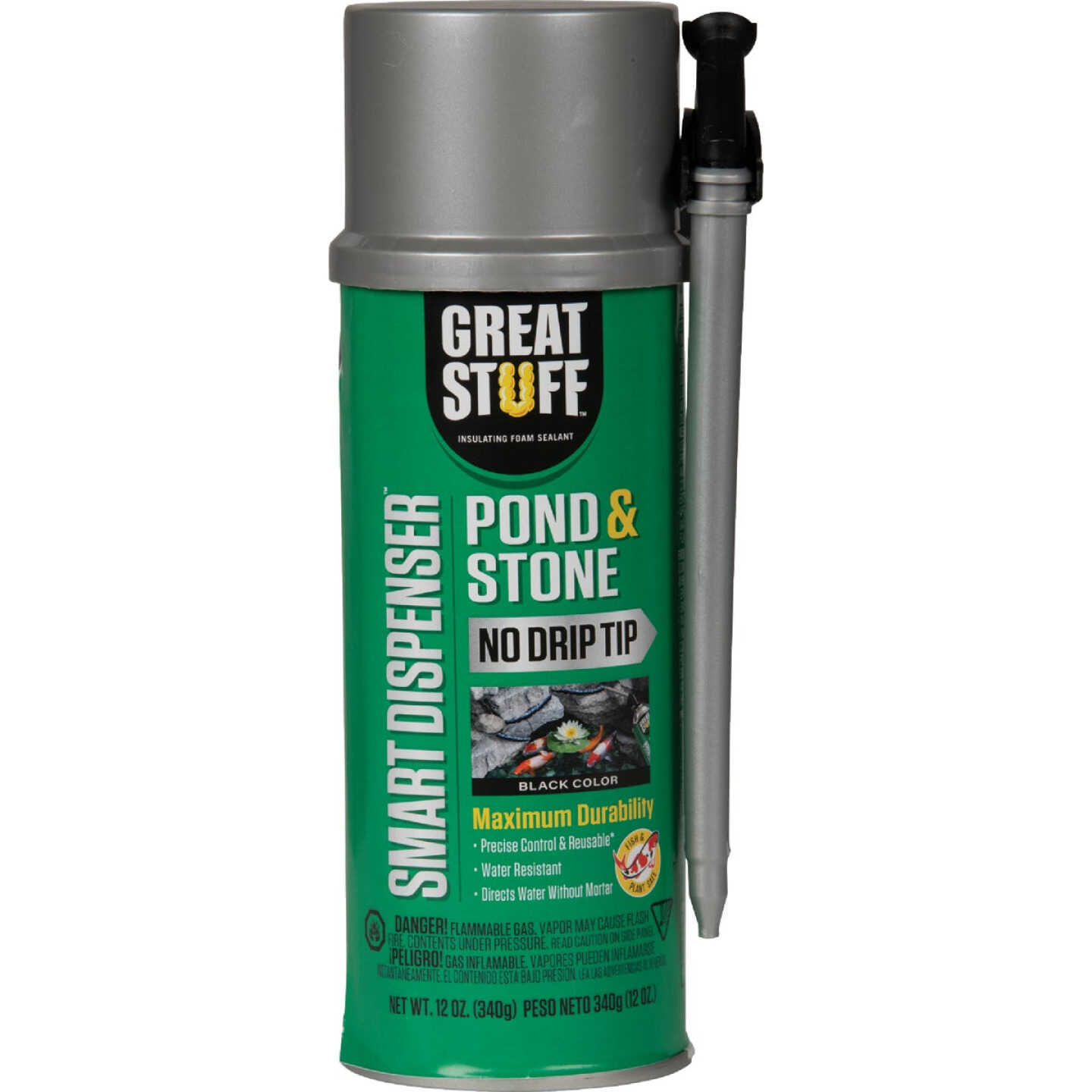 Great Stuff Smart Dispenser 12 Oz. Pond & Stone Sealant Image 1