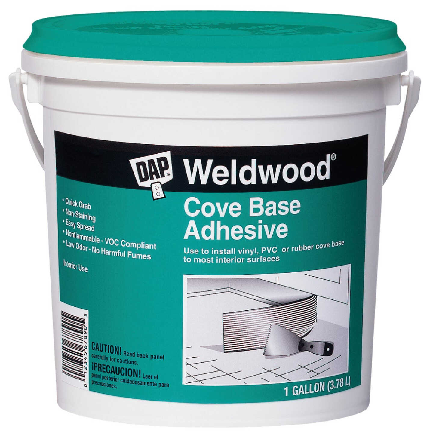 DAP Weldwood Cove Base Adhesive, 1 Gal. Image 1