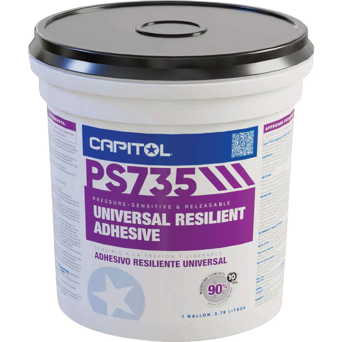 Capitol Universal Resilient Flooring Adhesive, 1 Gal.