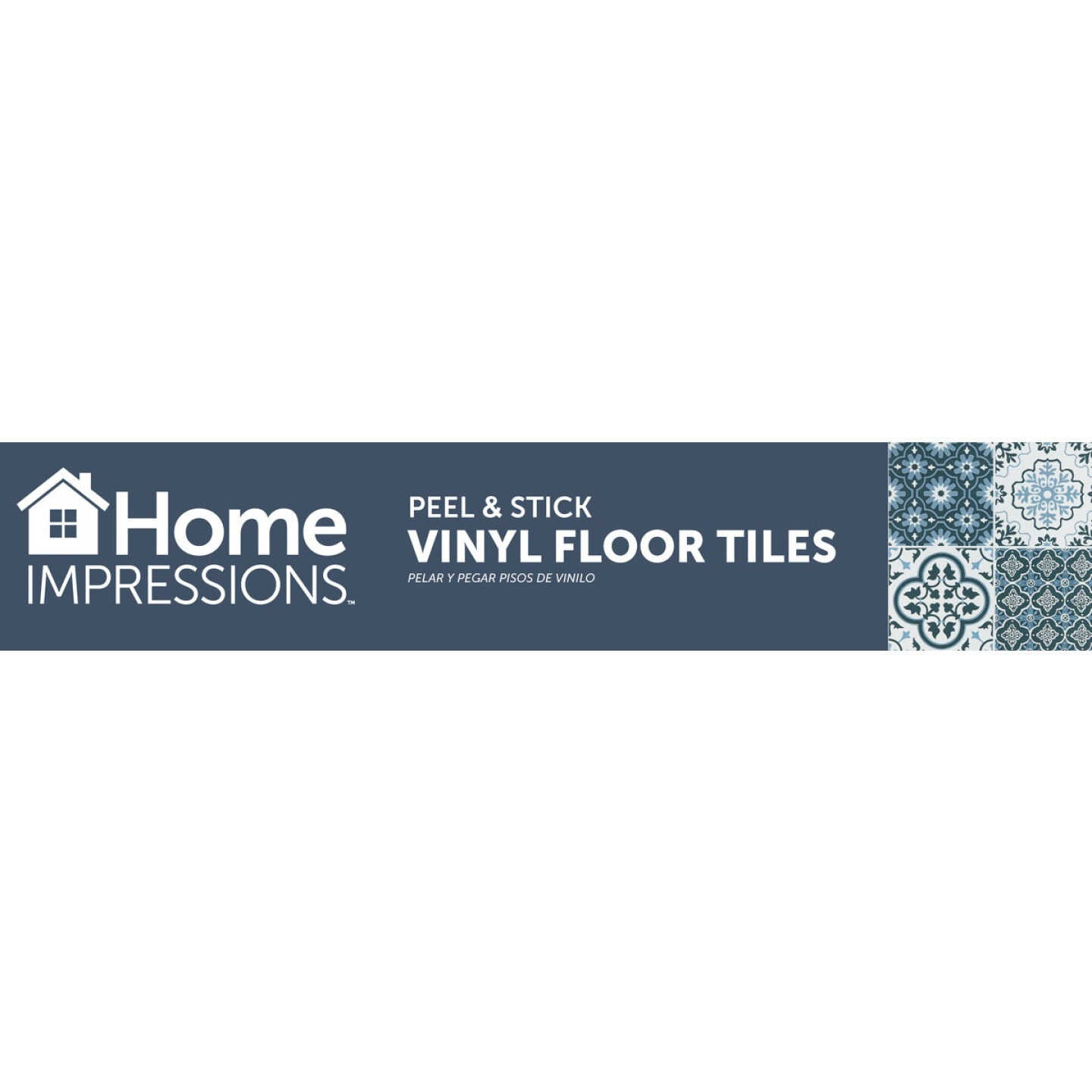 Home Impressions Melian Blue 12 In. x 12 In. Vinyl Floor Tile (45 Sq. Ft./Box) Image 3