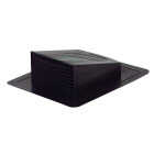 Dundas Jafine 4 In. Black Plastic Roof Vent Cap Image 1