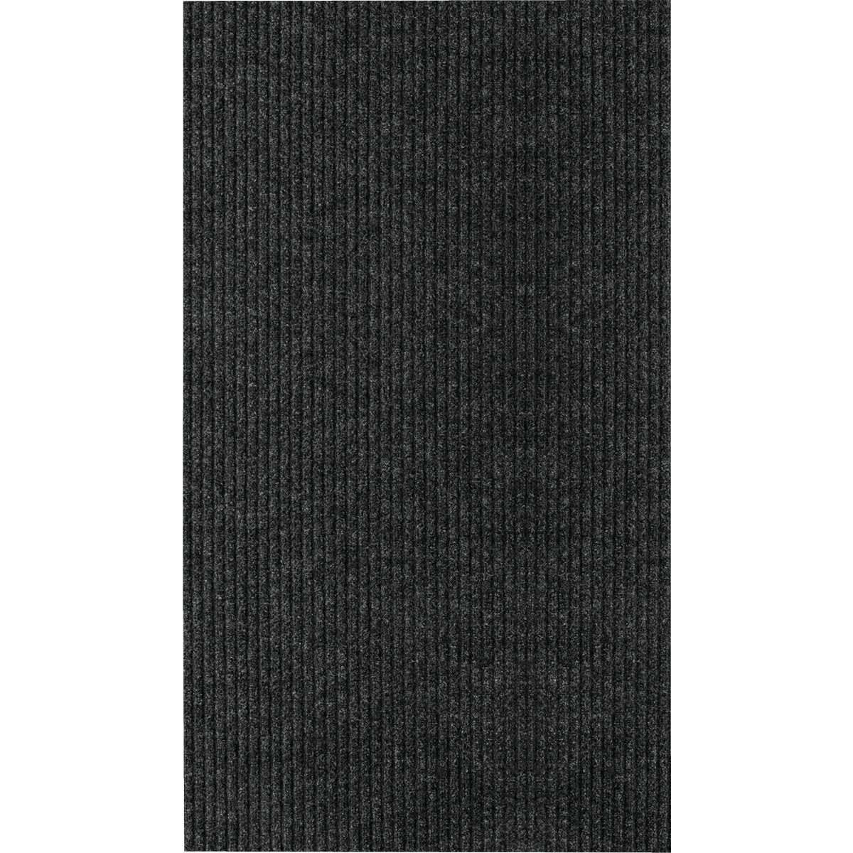 Multy Home Concord 2 Ft. x 5 Ft. Charcoal Carpet Utility Floor Mat, Indoor/Outdoor