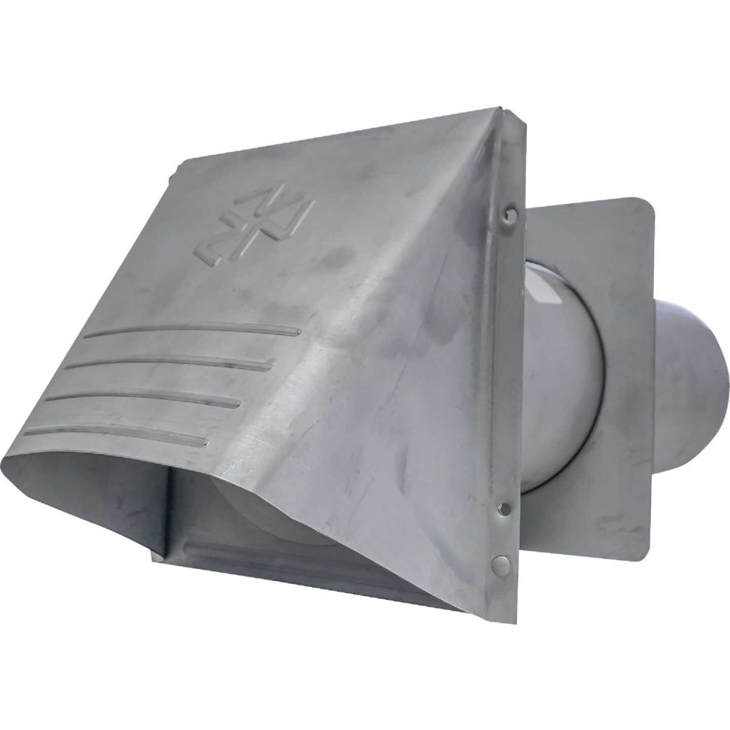 Builder's Best P-Tanium 4 In. Galvanized Wide Mouth Dryer Vent Hood Image 3