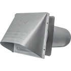Builder's Best P-Tanium 4 In. Galvanized Wide Mouth Dryer Vent Hood Image 1