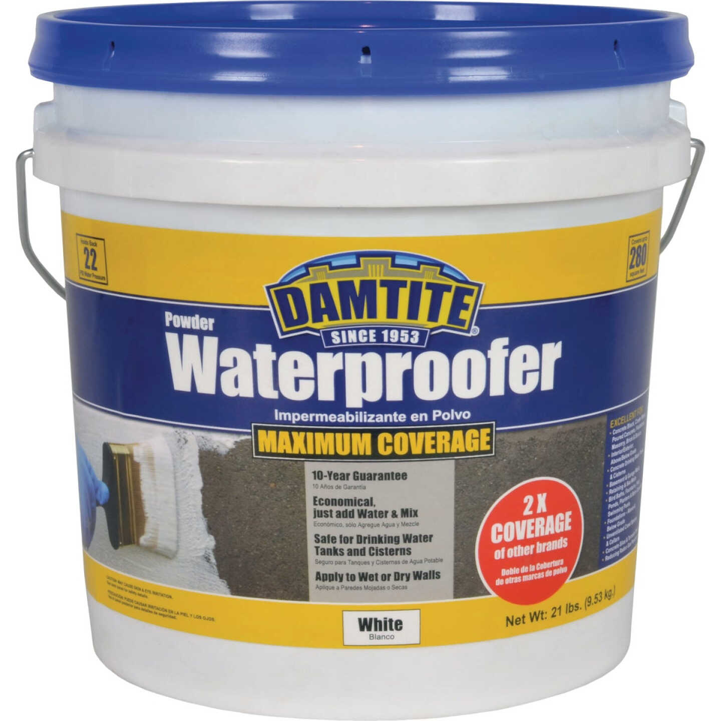 Damtite 21 Lb. White Powder Masonry Waterproofer Image 1