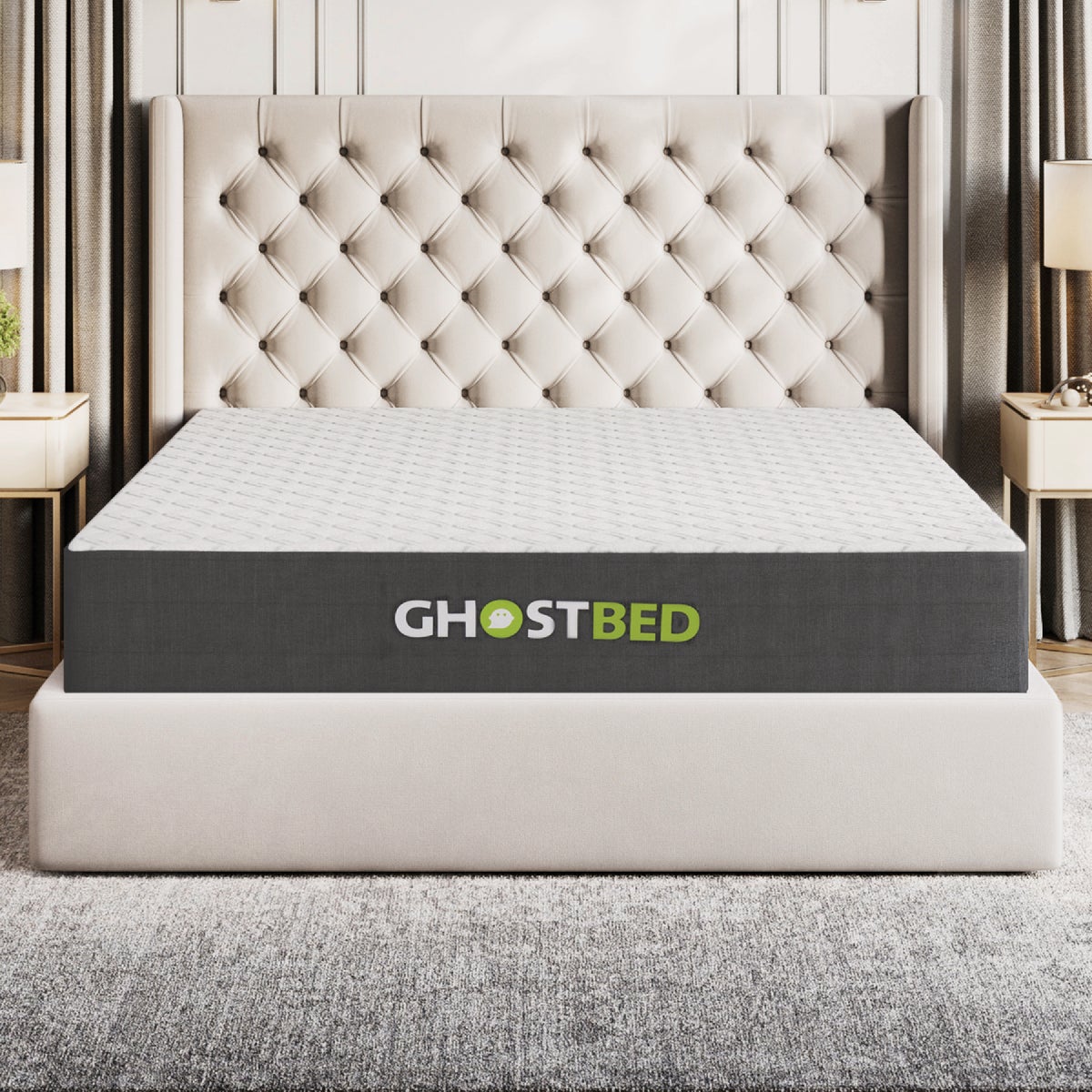 GhostBed Essential Twin XL Gel Memory Foam Mattress Image 1