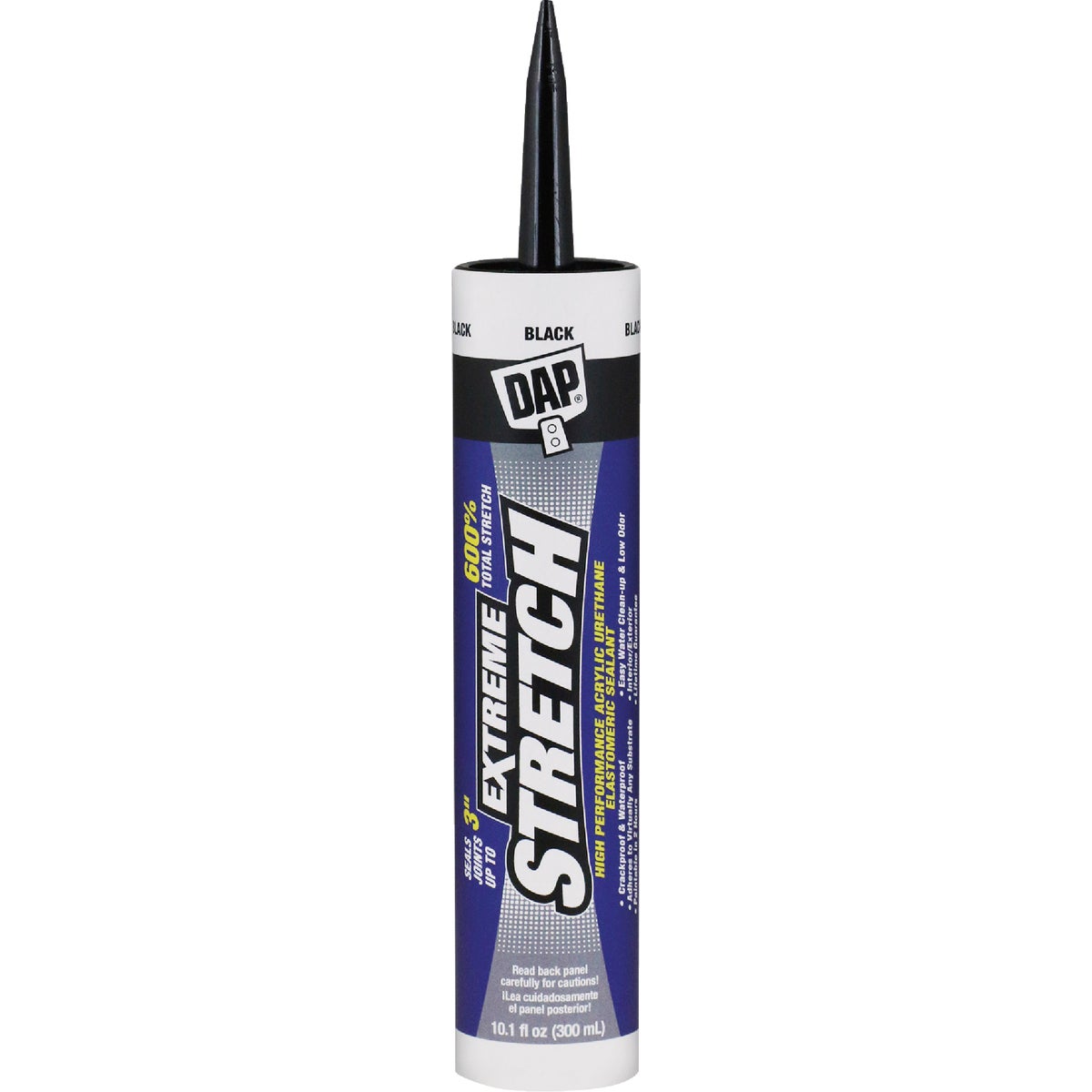 Dap Extreme Stretch 10.1 Oz. Black Acrylic Urethane Premium Elastomeric Sealant Image 1