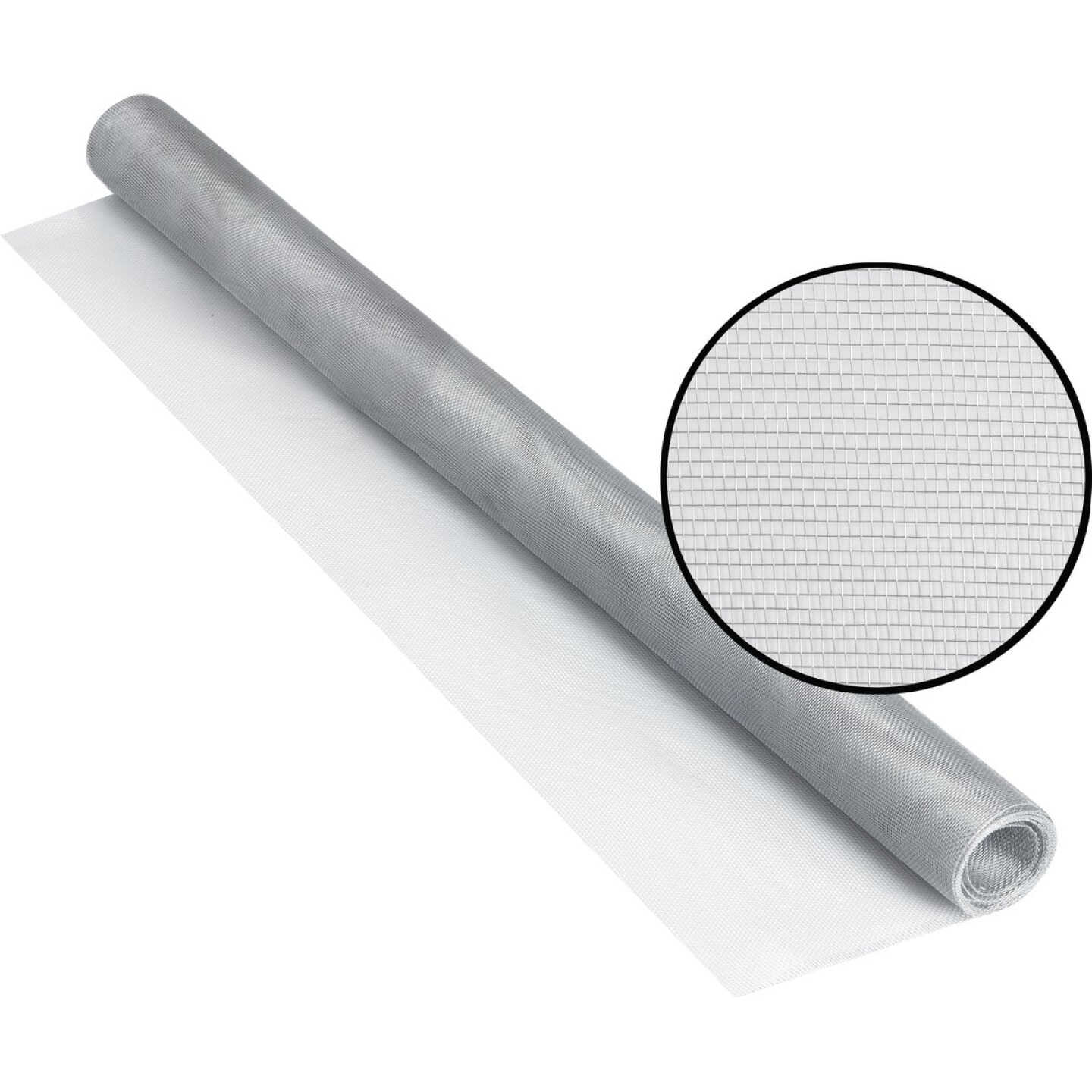 Phifer 30 In. x 84 In. Brite Aluminum Screen Ready Rolls Image 1