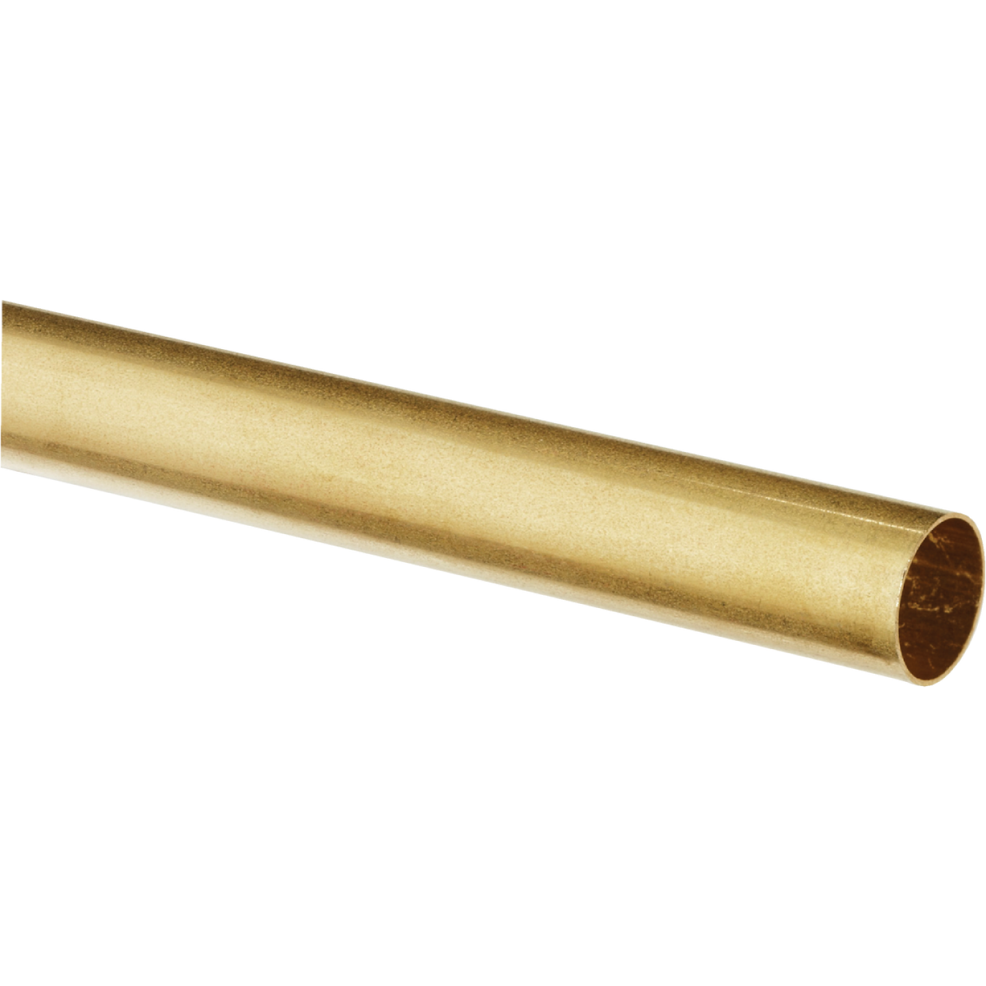 K&S Brass 15/32 In. O.D. x 1 Ft. Round Tube Stock Image 1