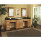 Sunny Wood Briarwood Maple 26 In. W x 36 In. H x 7-3/4 In. D Single Mirror Surface Mount Medicine Ca Image 2