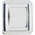 Builder's Best 4 In. White Plastic J-Block Dryer Vent Hood Image 2