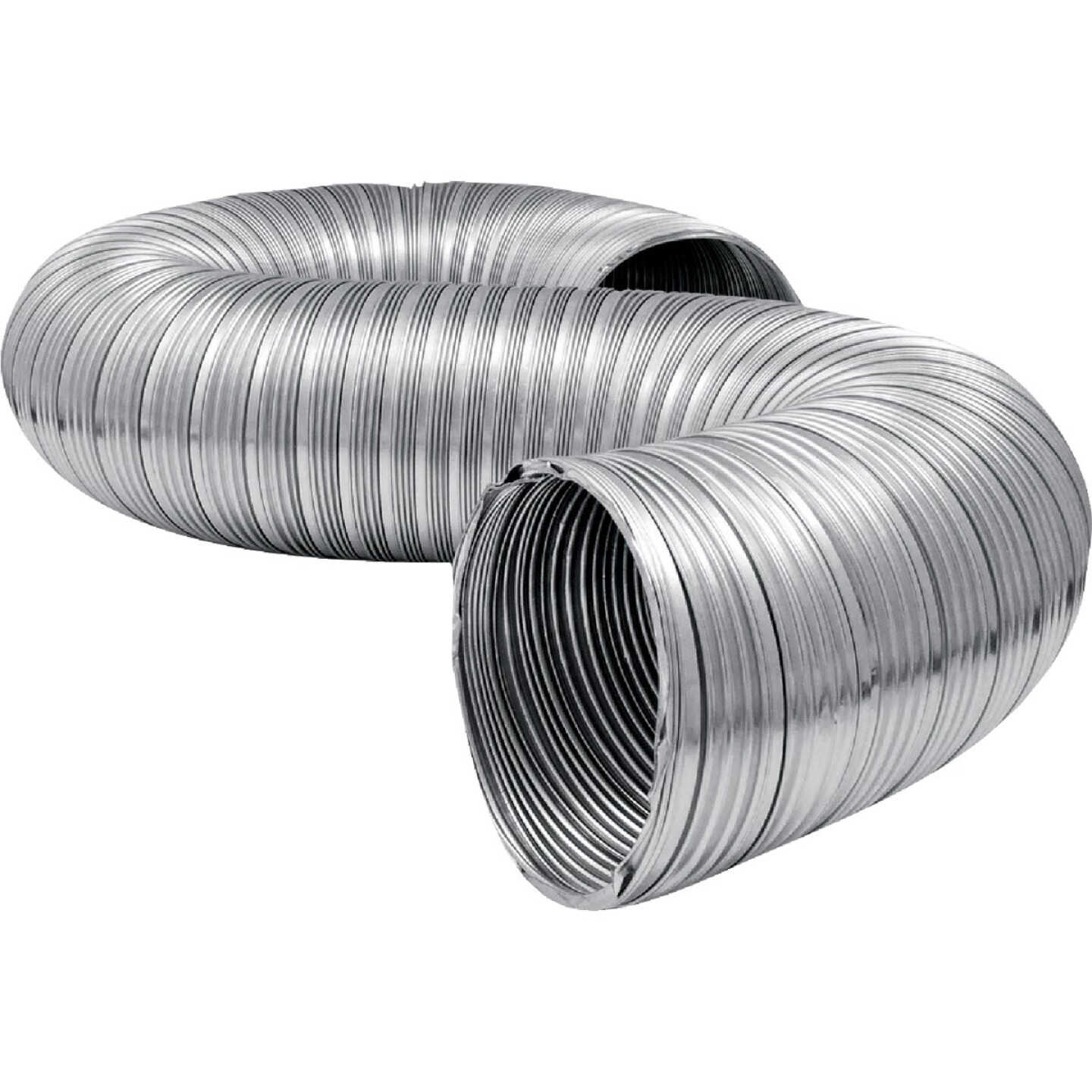 Dundas Jafine 4 In. x 8 Ft. Aluminum Semi-Rigid Dryer Duct Image 1