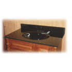 31" BLK GLASS VANITY TOP Image 2