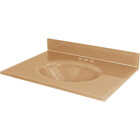 31" BRN GLASS VANITY TOP Image 1