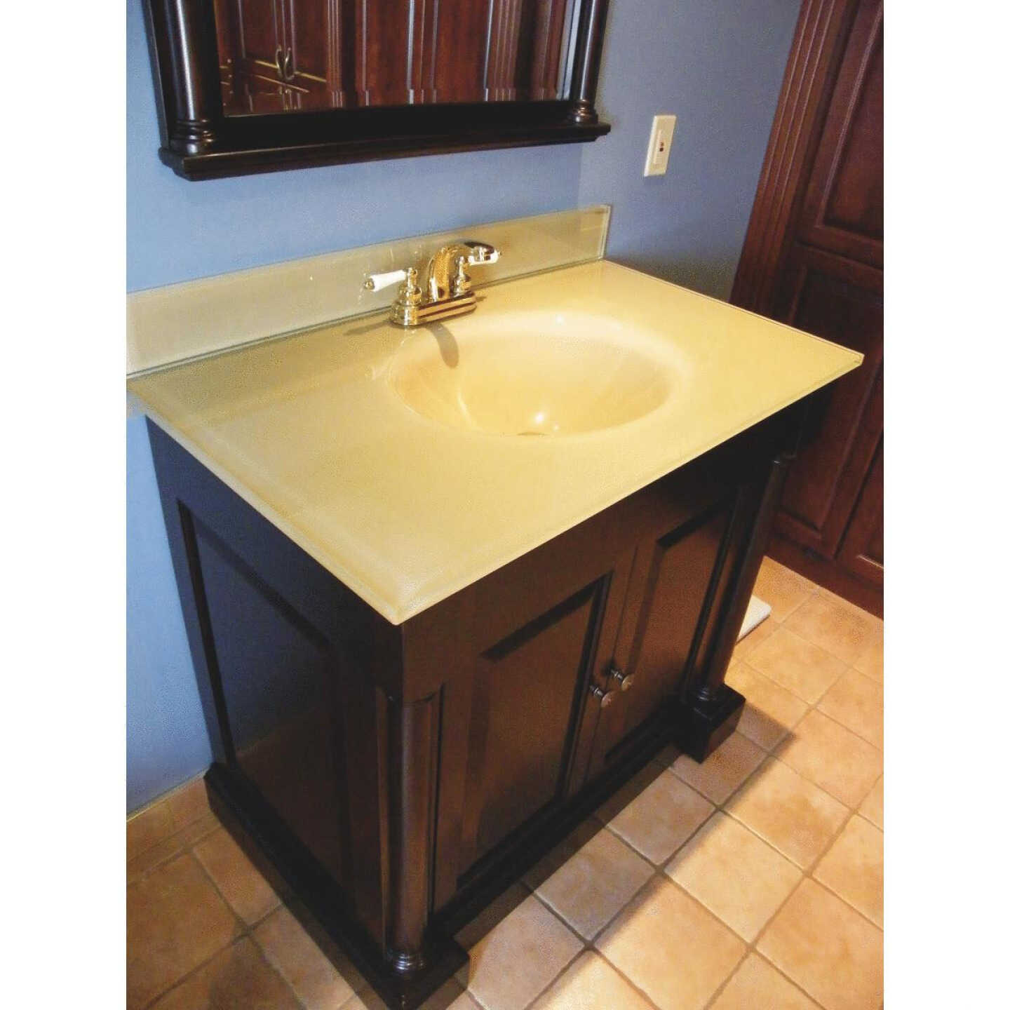 37" BRN GLASS VANITY TOP Image 2
